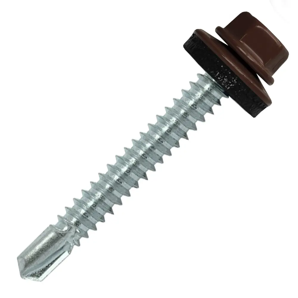 Саморезы кровельные DILWIS по металлу с буром 5.5x51 мм (40 шт) 89372479 STLM-1348135