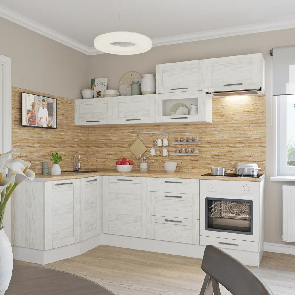 Дверь для шкафа Delinia «Фрейм светлый» 45x70 см, ЛДСП, цвет белый STLM-2052667 - Вид №2