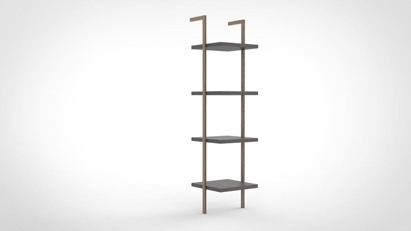 Mobilspazio Открытая полка с креплением от пола к потолку для гостиниц Urban sun-id-1405352 - Вид №8