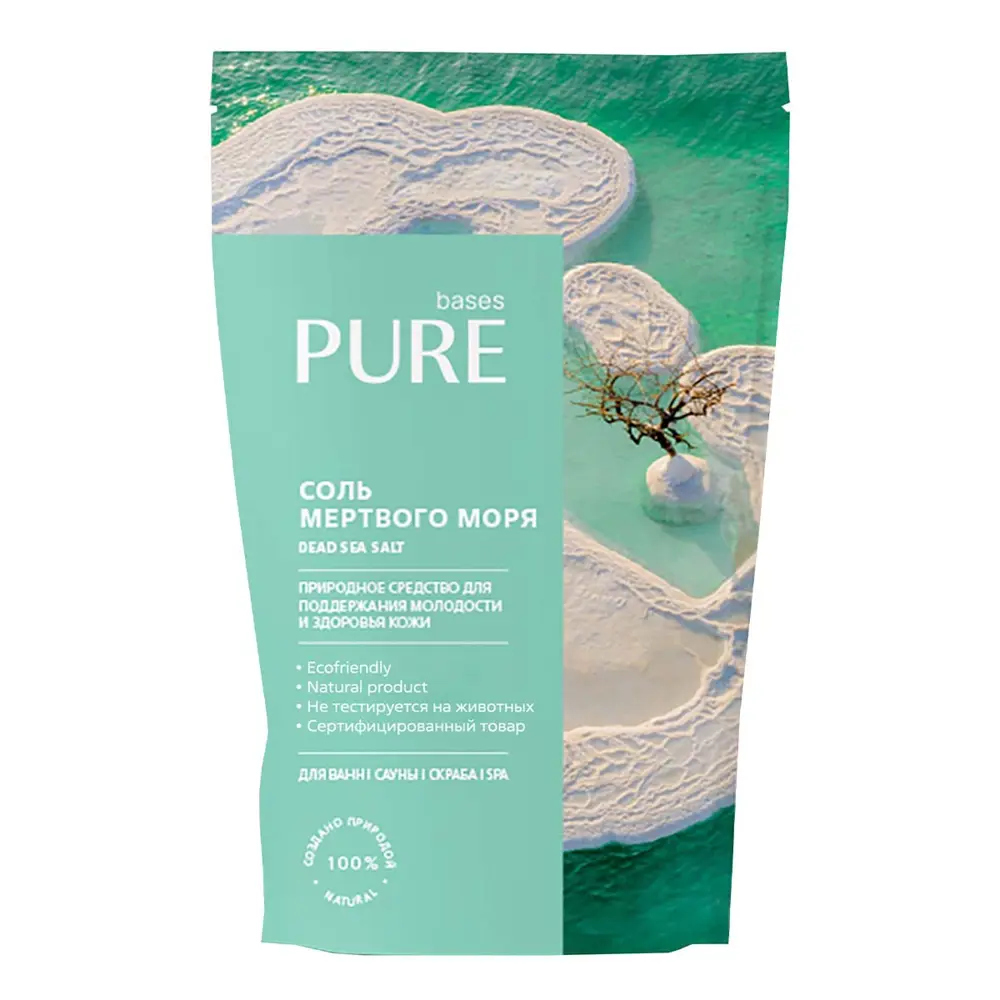 Соль для ванны Pure Bases Мертвого моря 1000 г 84493040 STLM-2147518 