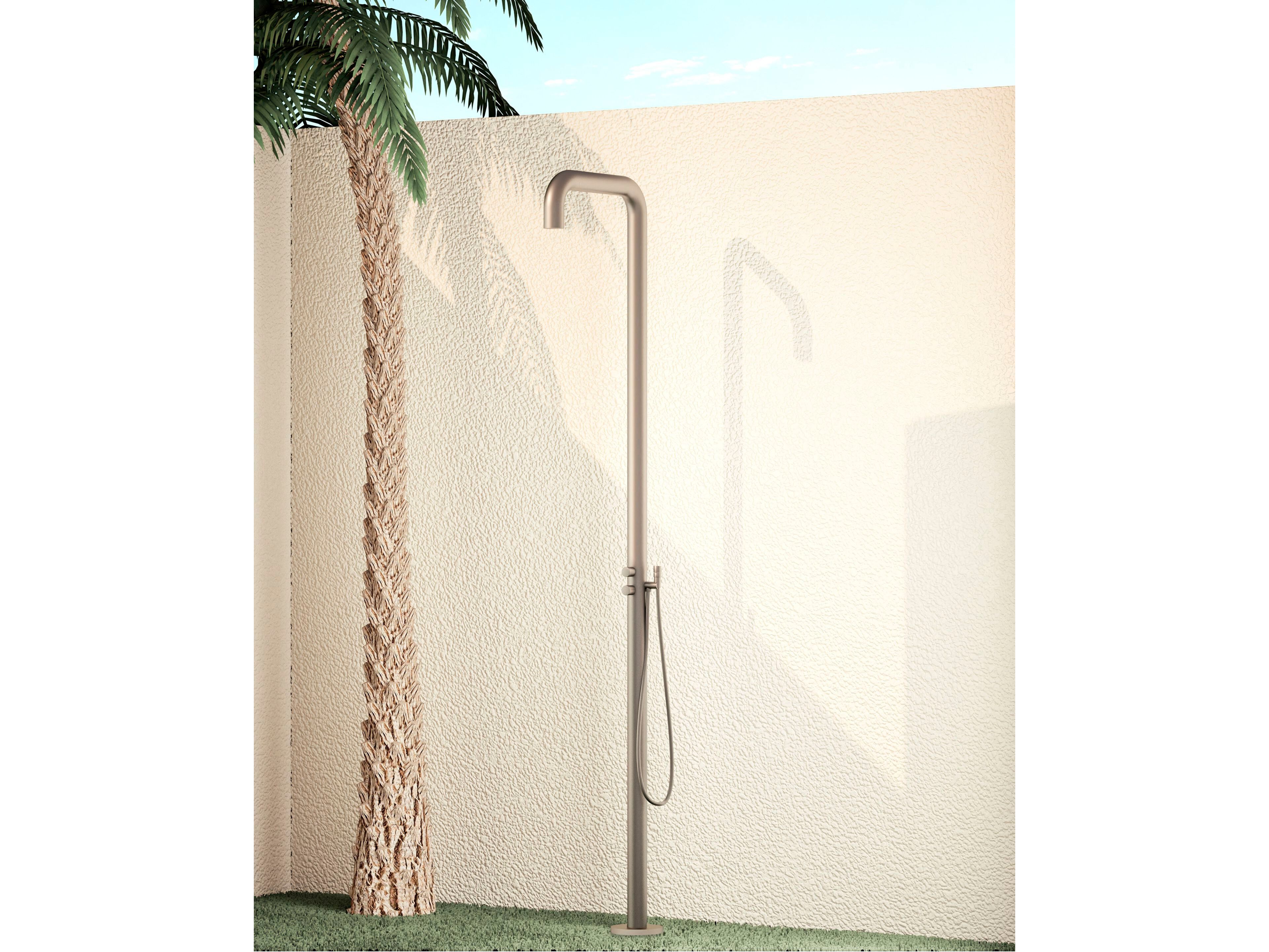 Открытый душ из нержавеющей стали с ручным душем GUGLIELMI RUBINETTERIE BD34010 ARCH-00146056 - Вид №2