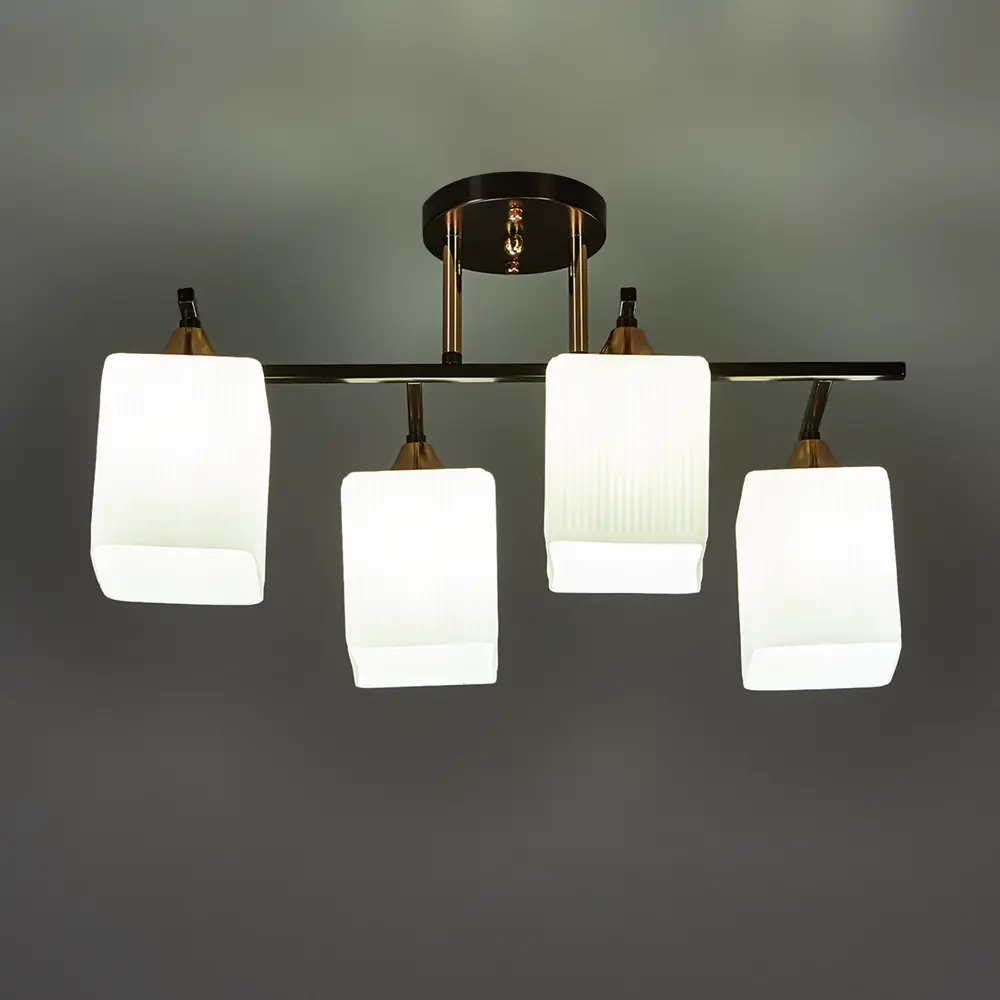 Люстра потолочная Arte Lamp Merope 4 лампы цвет черный STLM-2027088 - Вид №1