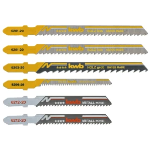 15242547 Набор пилок (для лобзика) KWB, 6 шт. STLM-1492587
