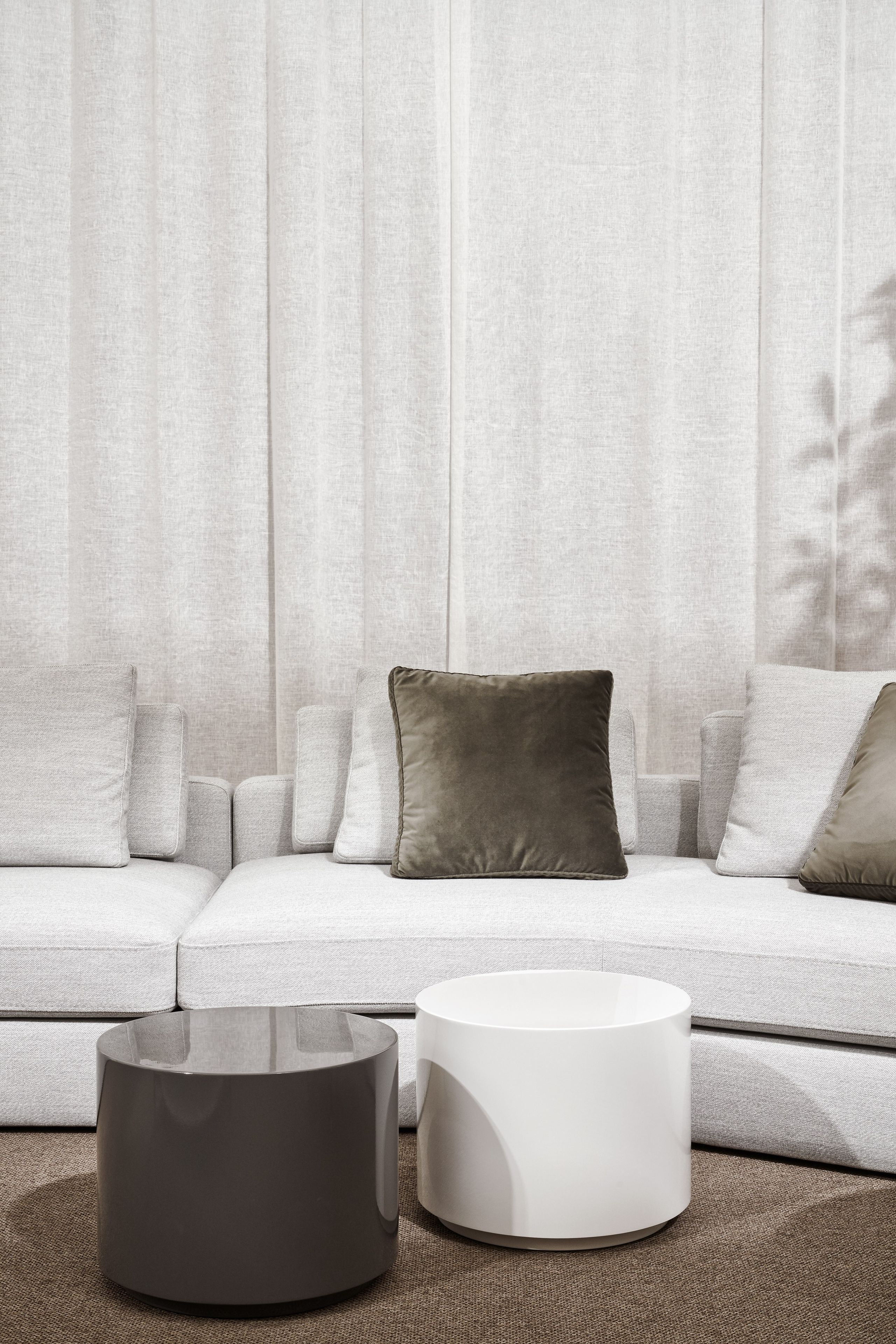 Низкий круглый журнальный столик из Полимекса® Meridiani BOBO ARCH-00046752 - Вид №3