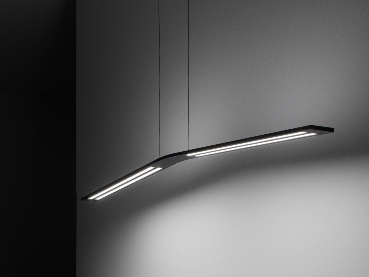 Алюминиевый светодиодный подвесной светильник Stilnovo Lama ARCH-00074533