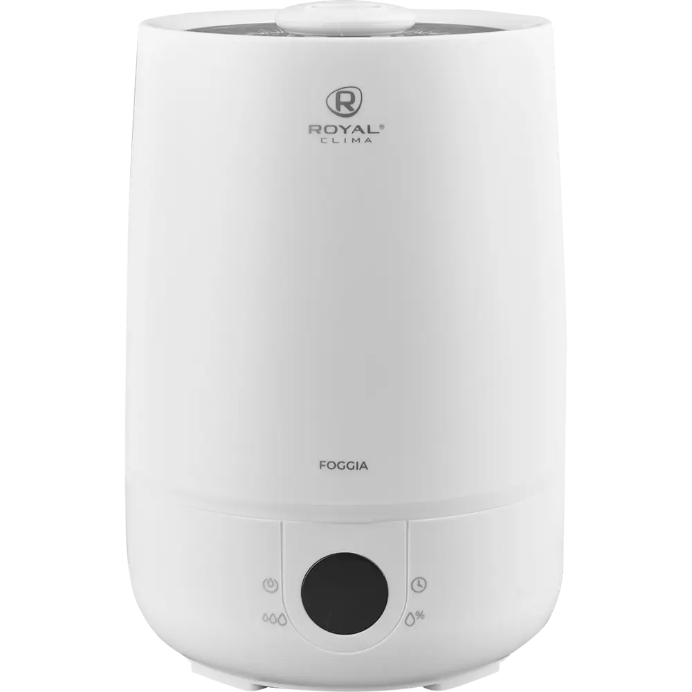 Увлажнитель воздуха ультразвуковой Royal Clima Foggia FG250 4 л с аромадиффузором цвет белый 89145205 STLM-2122213  - Вид №1