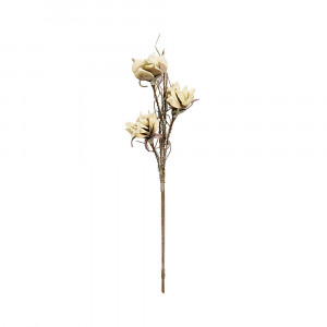 04 Искусственное растение Цветок из фоамирана "Магнолия зимняя" 98 см aj - Вещицы