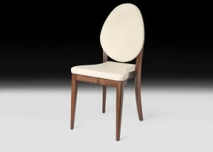 VGnewtrend Деревянный стул со встроенной подушкой  7542552.90