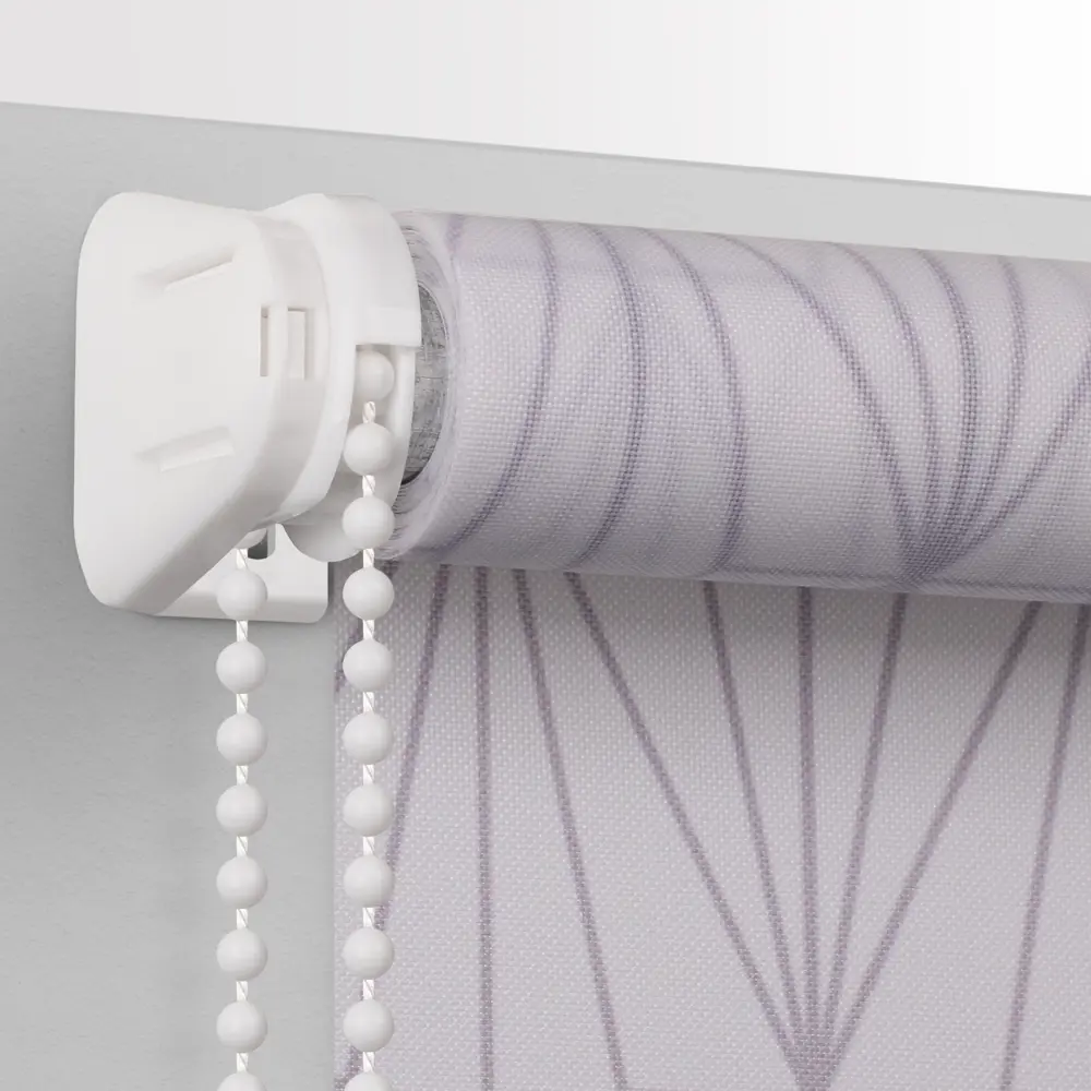 Штора рулонная «Трэлис» 70x160 см, цвет серый PRAKTO STLM-2095222 - Вид №1