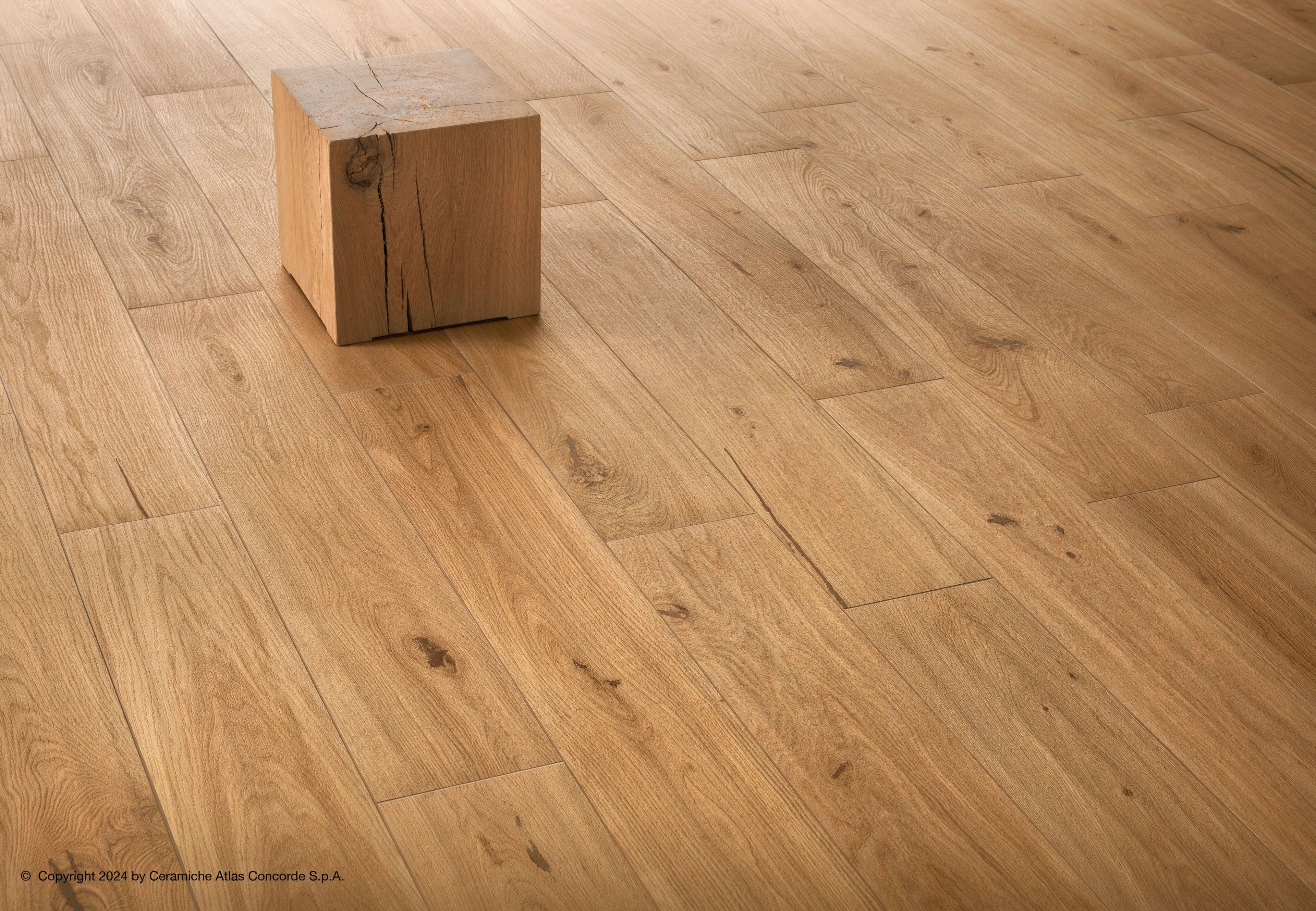 Напольное покрытие из керамогранита в помещении и на открытом воздухе с эффектом дерева Atlas Concorde журнал ARCH-00030139 - Вид №37