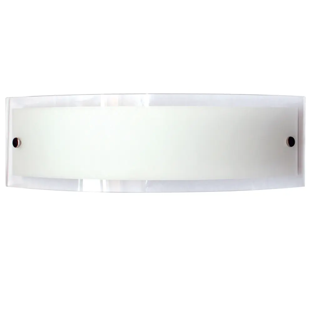 Бра Maxel Консул 2xE27x40 Вт, 40x12 см, металл/стекло, цвет хром/белый ЗАВОД ЭЛЕТЕХ STLM-2054233