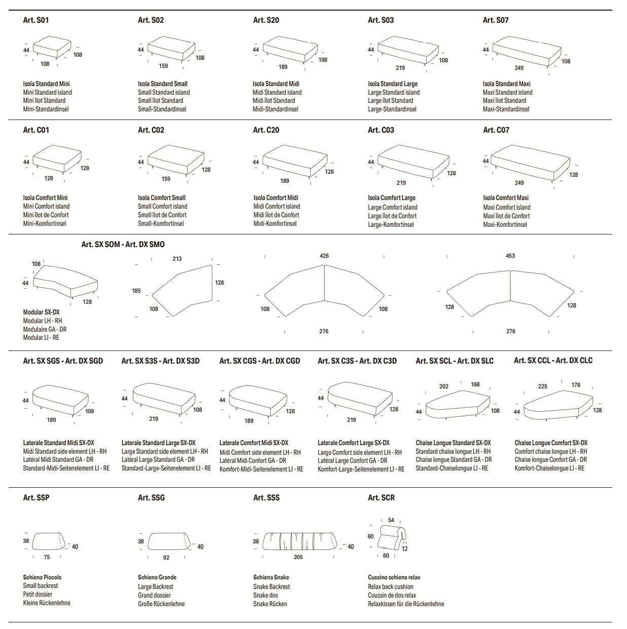 Ткань диван Felis Softliving ARCH-00142776 - Вид №10