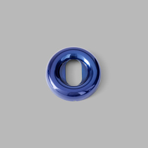 179002F1060 коллекция: Толстая накладка с овальным отверстием - Синий электрикd line Tom Dixon