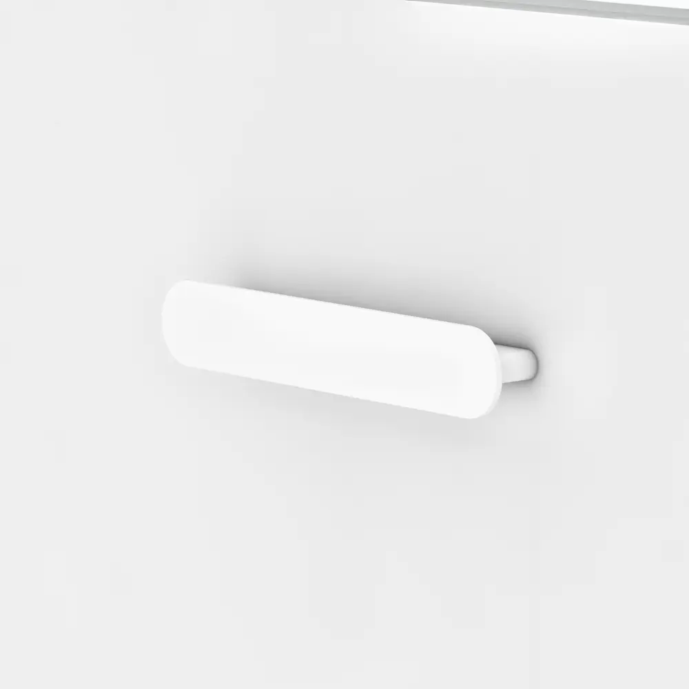Тумба под раковину напольная Sensea Easy 50 см с двумя ящиками цвет белый STLM-2091549 - Вид №6
