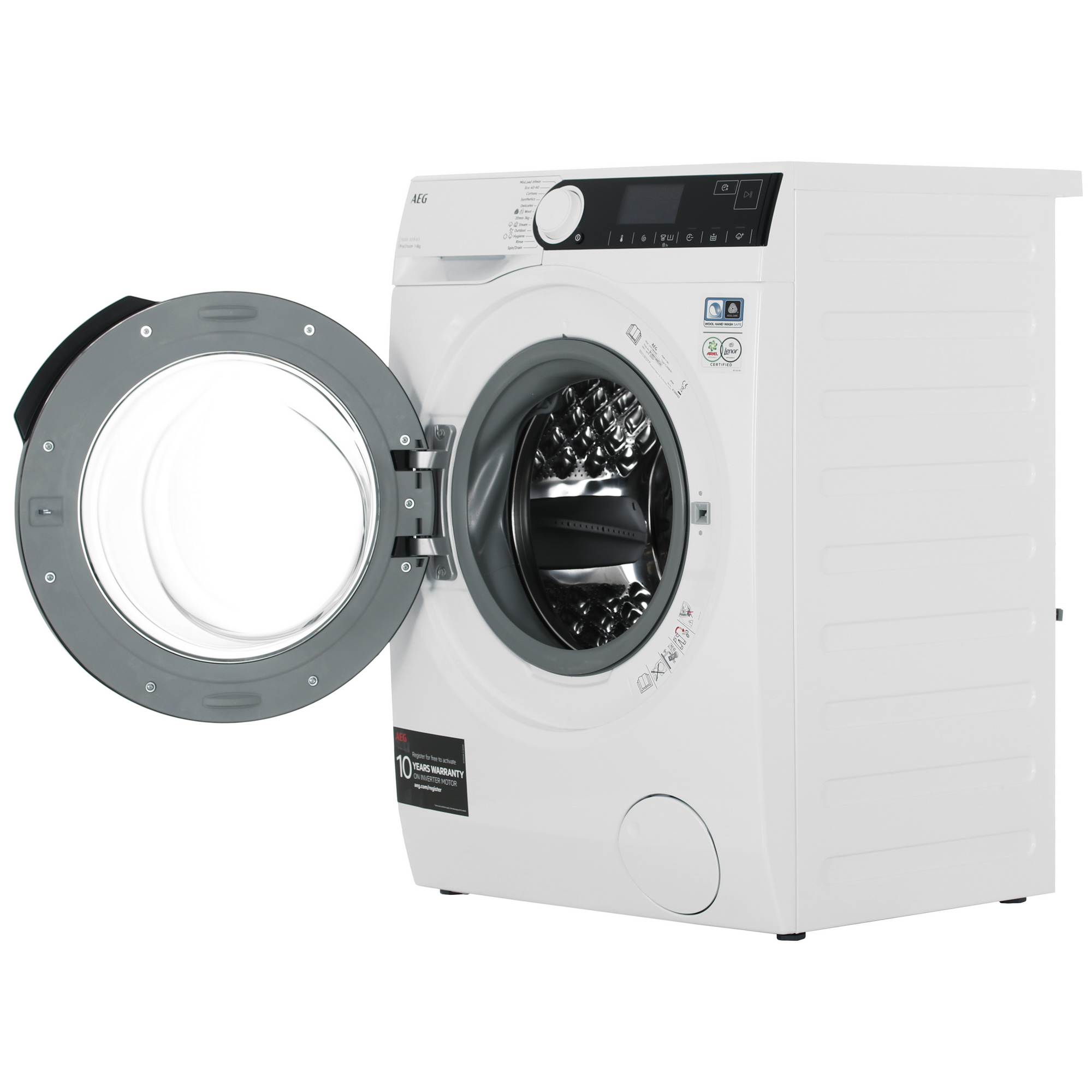 9120470 Стиральная машина AEG LFR73864BE белый STDN-0045677 - Вид №5