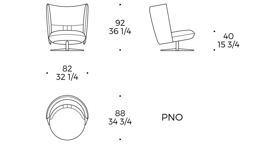 Кресло из ткани Liu Jo Living Collection ARCH-00090784 - Вид №5