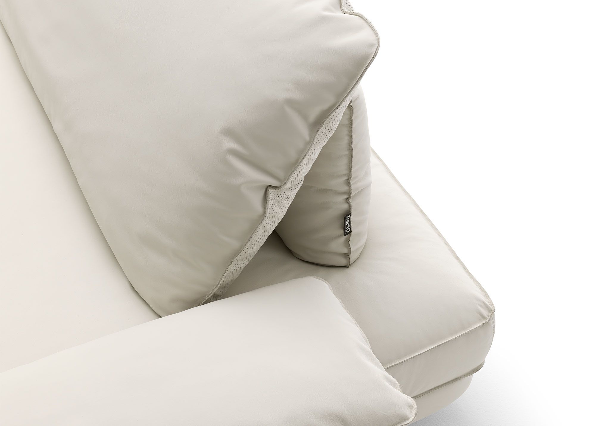 Кожаный модульный съемный диван BertO DAVID ARCH-00147558 - Вид №5