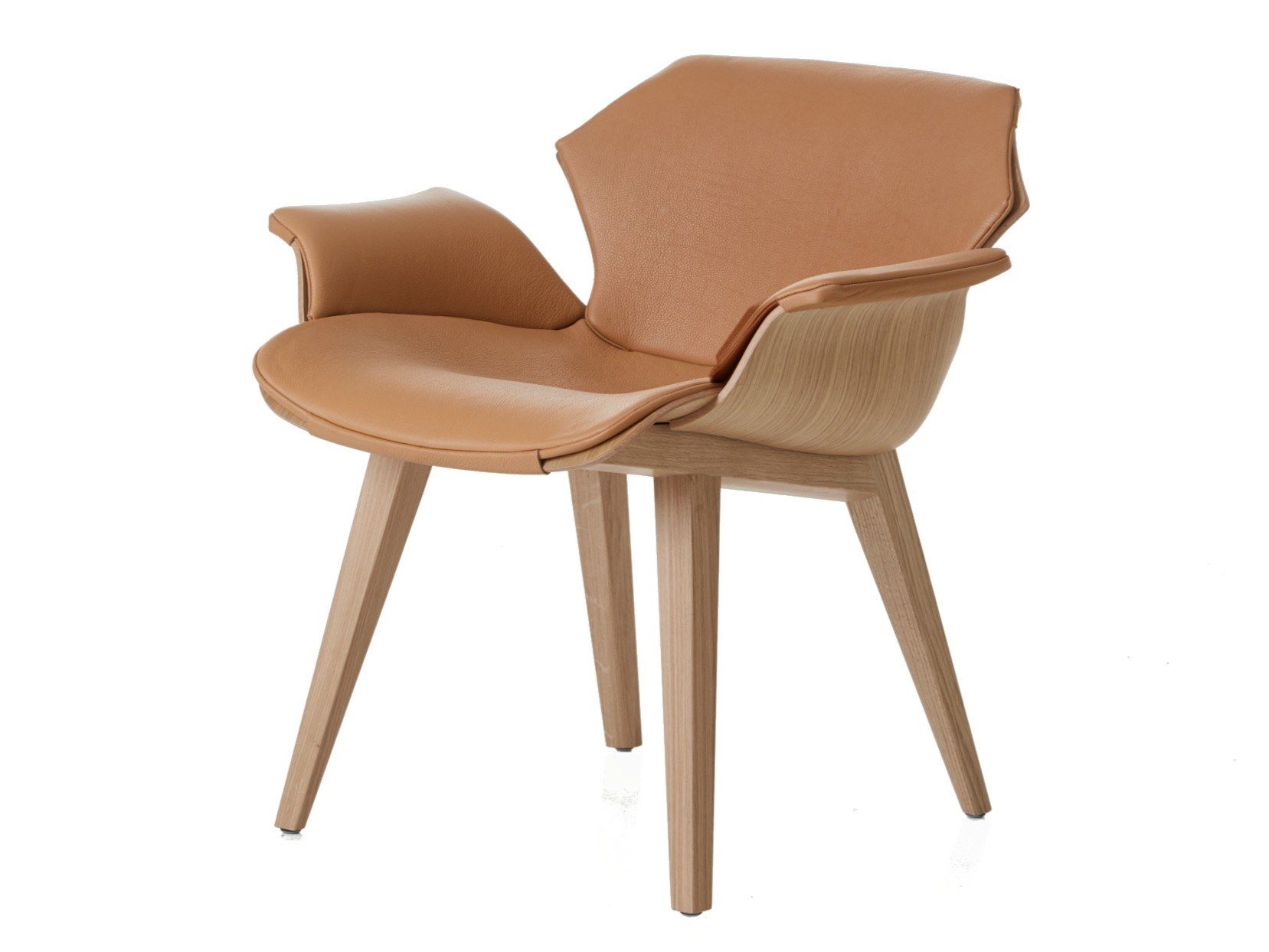 Деревянный стул с подлокотниками BassamFellows Petal ARCH-00119260 - Вид №7