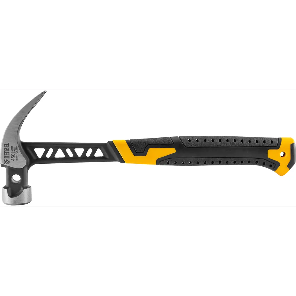 Молоток-гвоздодер Denzel с магнитным держателем 450 г 89409532 STLM-1564956 - Вид №1