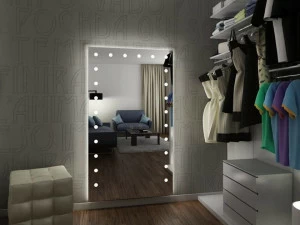 UNICA by Cantoni Прямоугольное настенное зеркало со встроенной подсветкой Mh