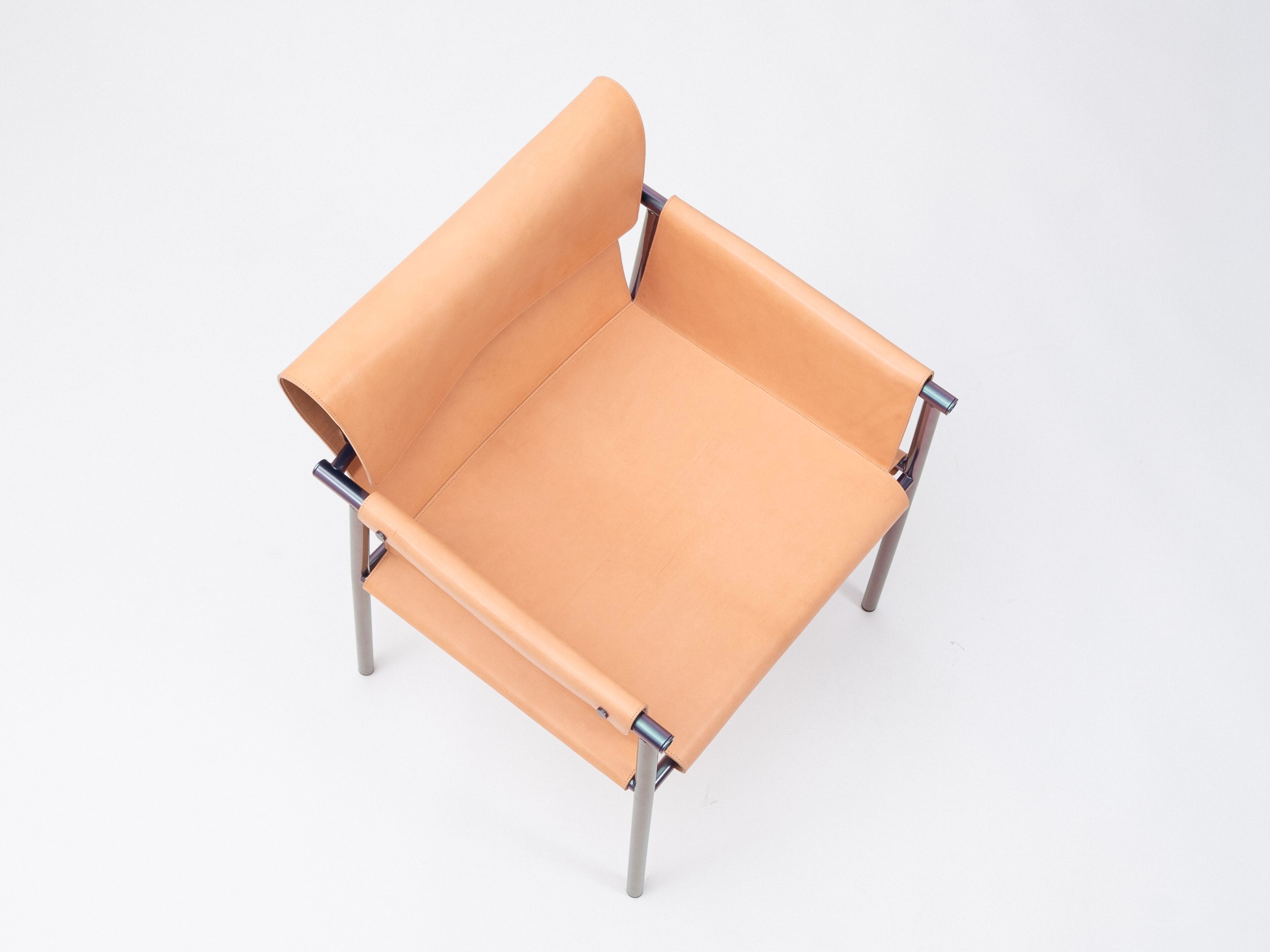 Кожаный стул с подлокотниками Patrick Jouin Edition OLO ARCH-00101695 - Вид №1