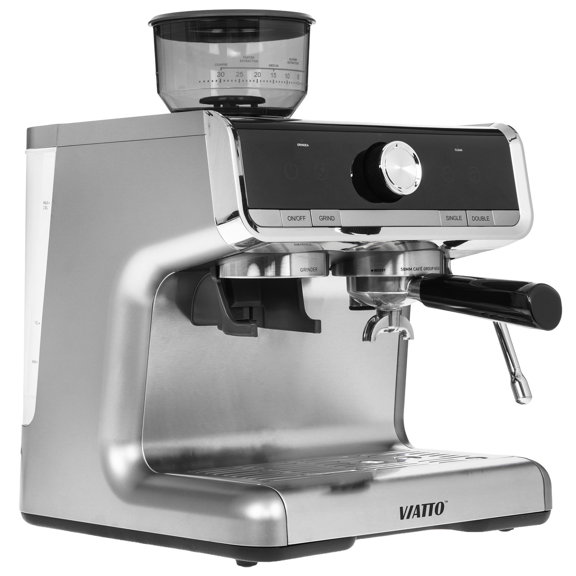 9121857 Кофемашина автоматическая Viatto VA-CMG888 серебристый STDN-0040520