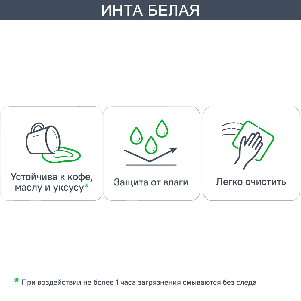 Фасад кухонный Delinia ID Инта белый с филенкой 59.7×25.3 см 89340151 STLM-0881155 - Вид №3