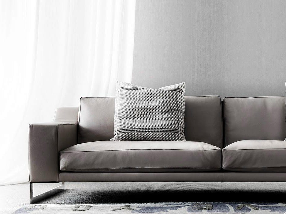 3-местный кожаный диван ERBA ITALIA INDIZIO ARCH-00026997 - Вид №1