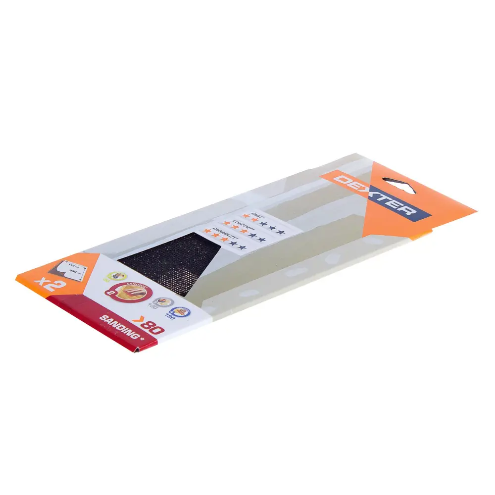 Абразивная сетка Dexter P80 для шлифовки дерева и окрашенных поверхностей 18784085 STLM-0012695 - Вид №2