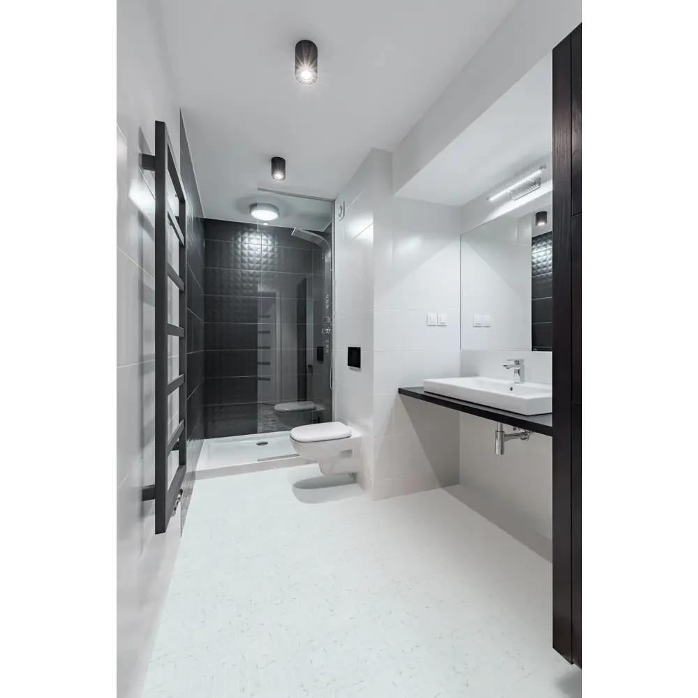 Мозаика Marble Ven White Antislip стекломасса 31.1x5.3 см цвет белый Santreyd Мозаика Onix STLM-2076157 - Вид №8