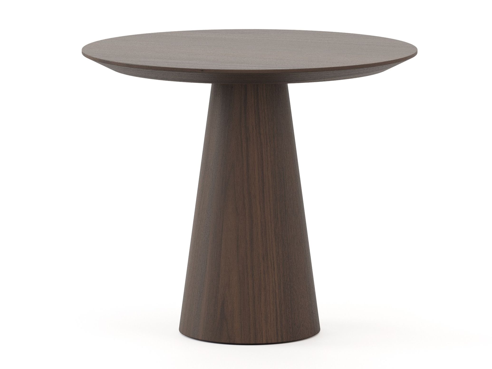 Круглый журнальный столик из грецкого ореха Stylish Club Olivier ARCH-00010287 - Вид №7