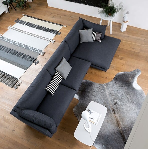 Тканевый диван с полуостровом Dall'Agnese SWING ARCH-00131866 - Вид №1