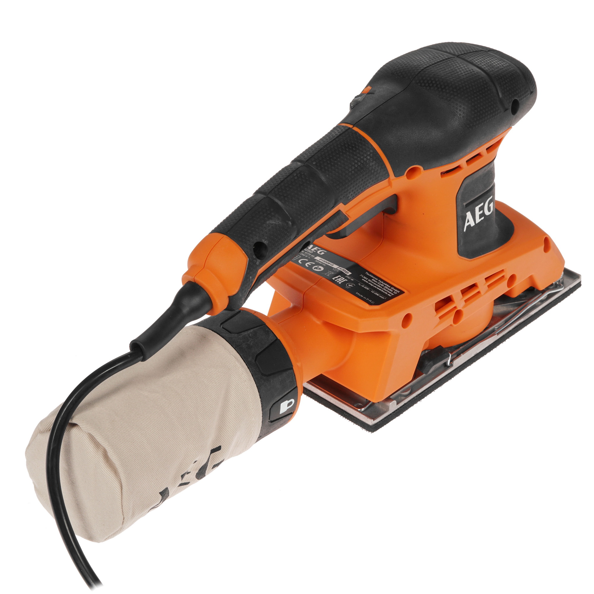 Виброшлифовальная машина AEG FS250 8196243 STDN-0037459 - Вид №1