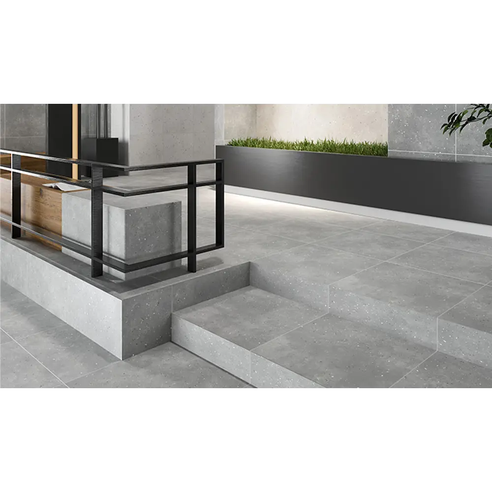 Керамогранит Grasaro Loft 60x60 см 1.8 м² матовый цвет серый STLM-2026309 - Вид №3