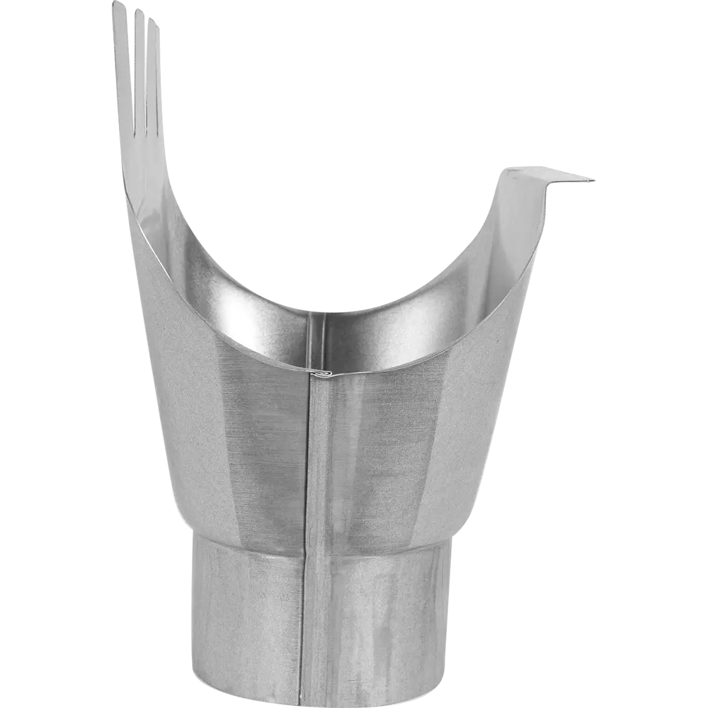 Воронка выпускная D90 мм цвет оцинковка ВЕГА STLM-2113359 - Вид №1