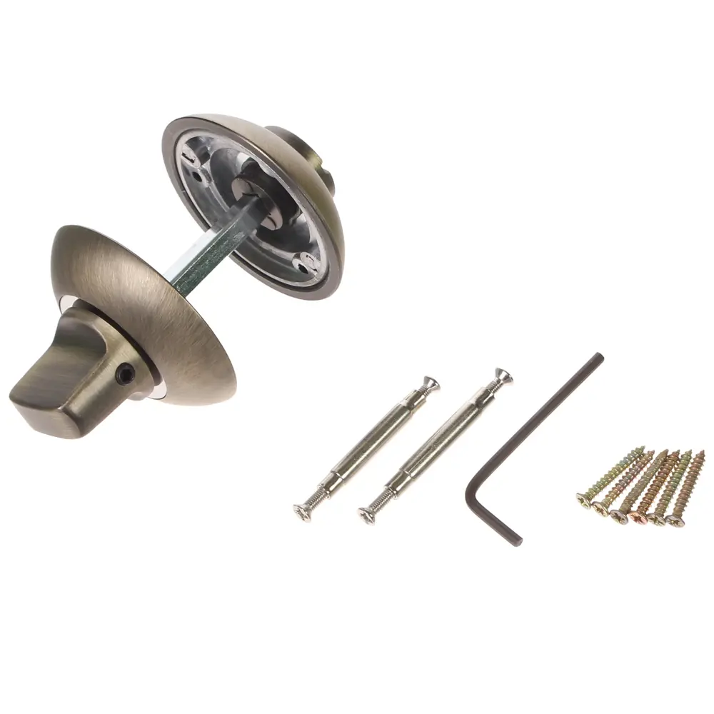 Фиксатор под ручку Фабрика замков A 1 BK алюминий цвет бронза STLM-2041958 - Вид №1