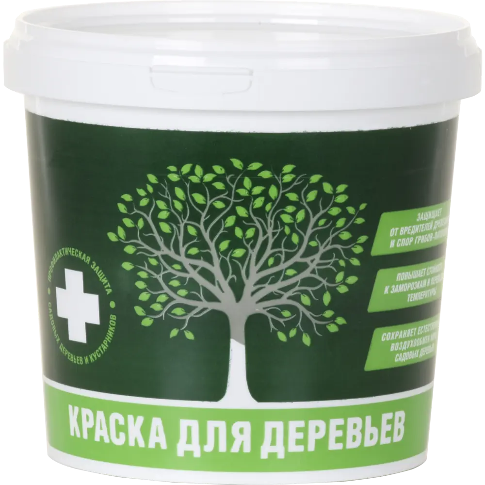 Краска для деревьев акриловая 1.2 кг цвет белый Santreyd STLM-2198217