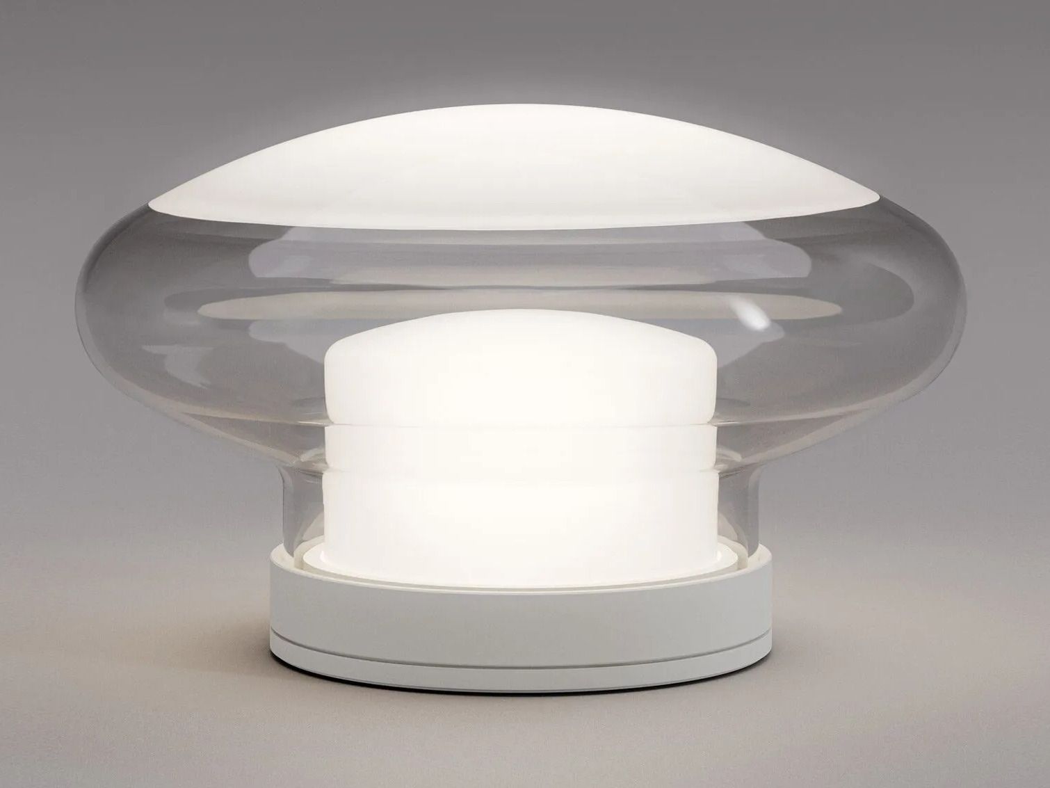 Светодиодная настольная лампа из дутого стекла Leucos Gill ARCH-00067675 - Вид №1