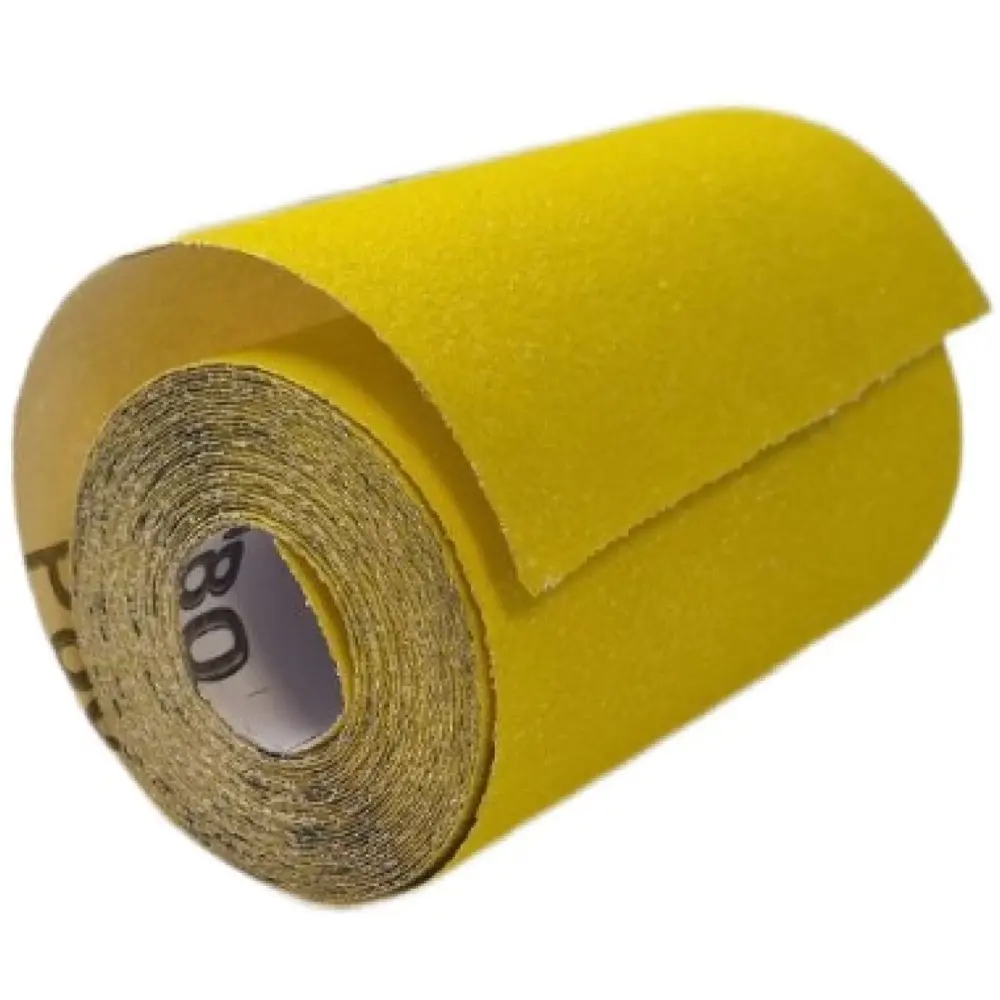 Рулон шлифовальный на бумажной основе Grain Craft Р80 5 м x 115 мм STLM-2185695 - Вид №1