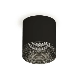 91614085 Светильник точечный накладной Ambrella light Xs7402011 2 м² цвет черный STLM-1452351