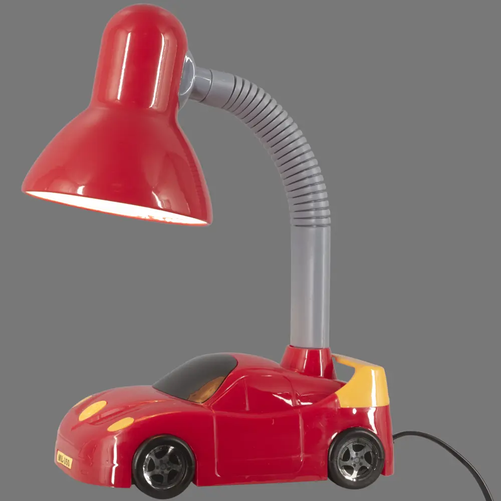 Светильник настольный «Car» KD-383 1хЕ27х40 Вт, цвет красный CAMELION STLM-2029257 - Вид №1