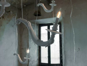 Karman Подвесной светильник из белой керамики Dejavu