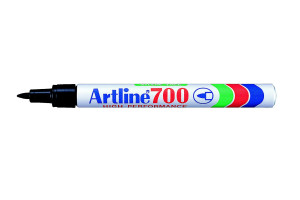 16307032 Перманентный маркер с тонким наконечником 0,7 мм 700, чёрный EK700-007 Artline
