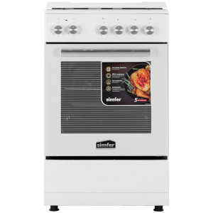 9917392 Комбинированная плита Simfer F56MW45022 белый