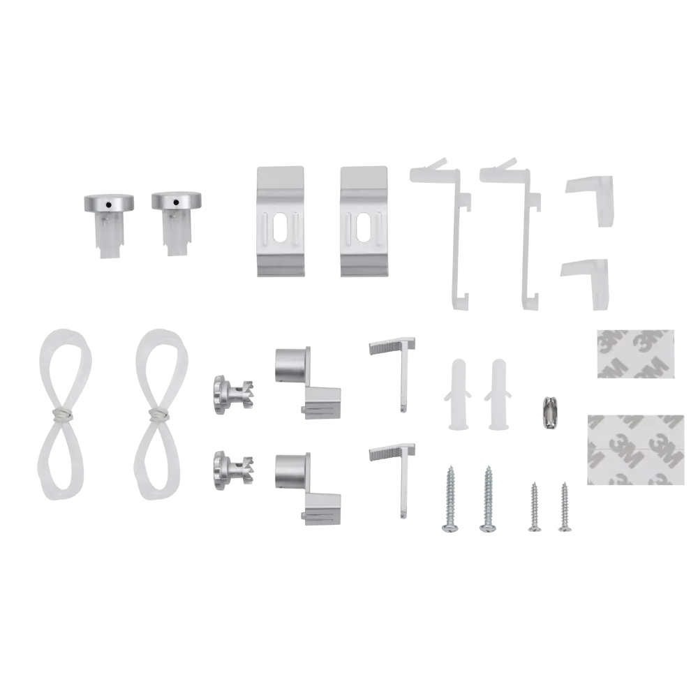 Рулонная штора день-ночь KREAFORTA Novosiberia серая 65×175 см 89408658 STLM-1579889 - Вид №6