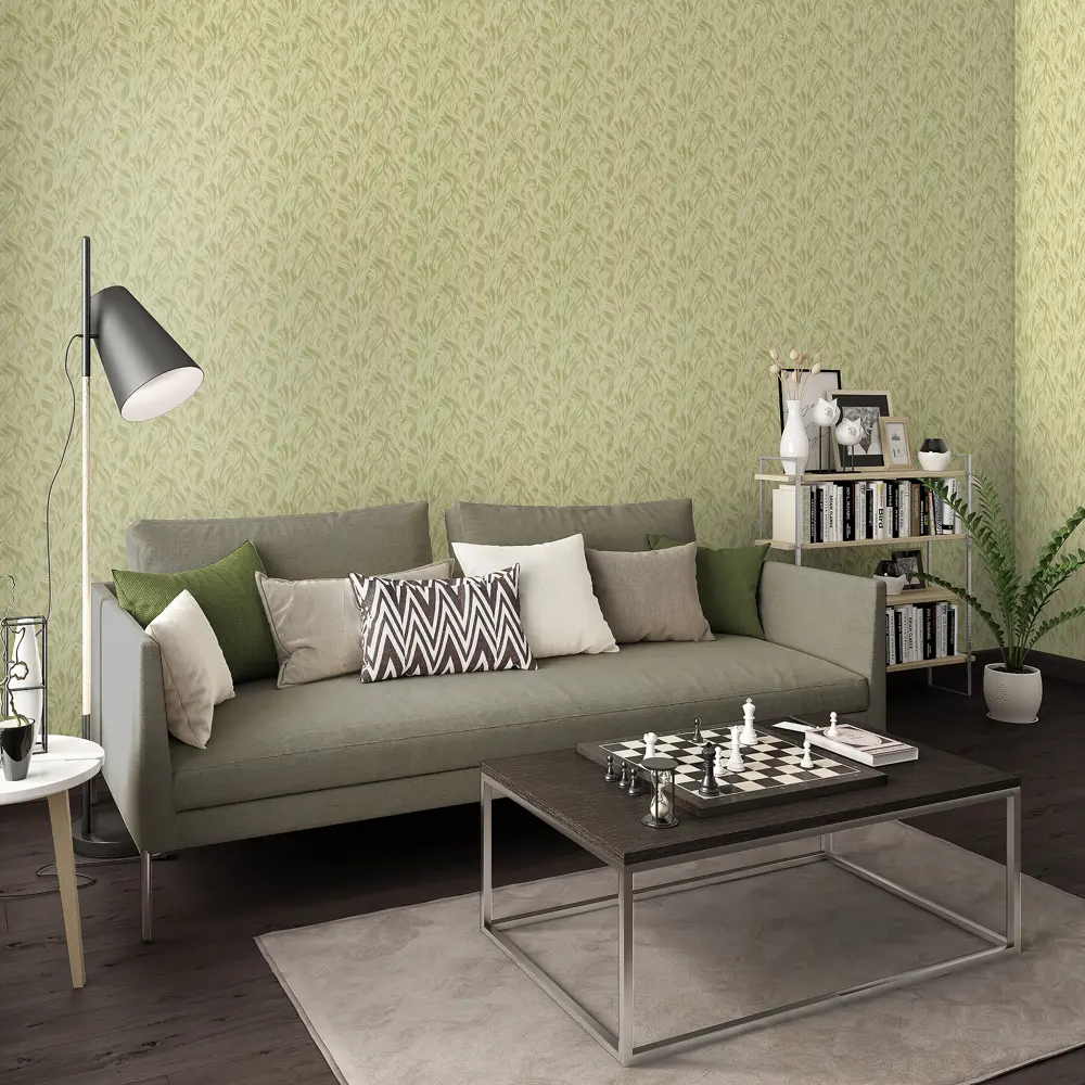 Обои флизелиновые Inspire Natalya зелёные 1.06 м 362-77 STLM-2154722 - Вид №3