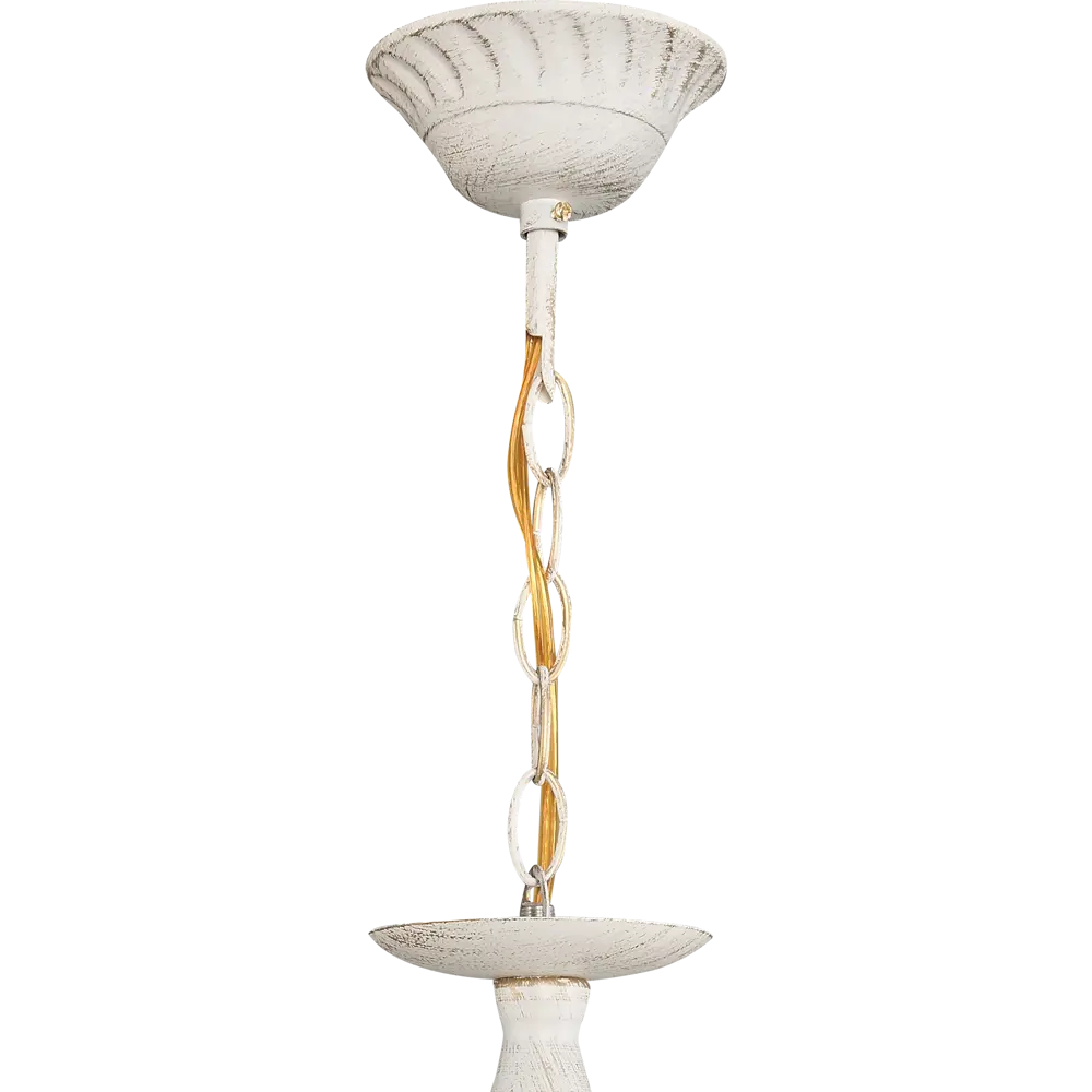 Люстра подвесная «Амфора» КС30067/3P, 3 лампы, 9 м², цвет белый КЛЮЧНИК STLM-2001509 - Вид №4