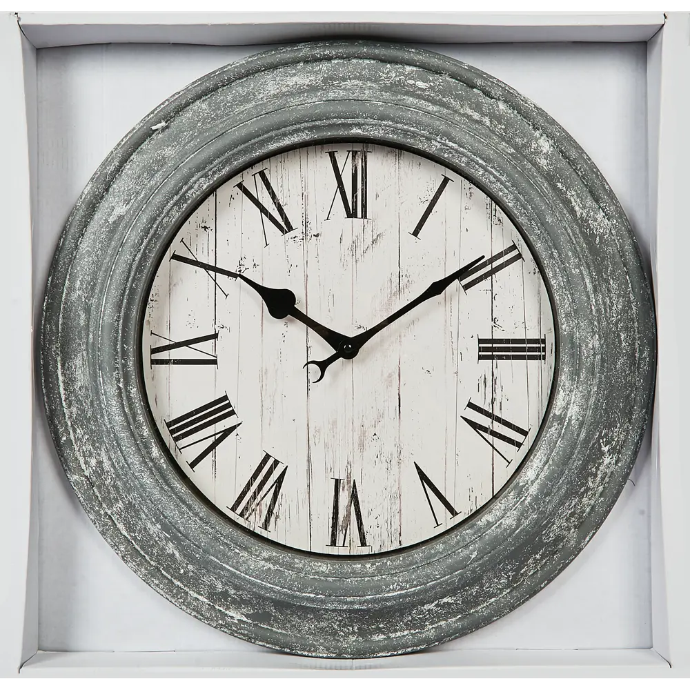 Часы настенные Dream River PLRC22001 круглые пластик цвет серый бесшумные ø50 Осень STLM-2030117 - Вид №4