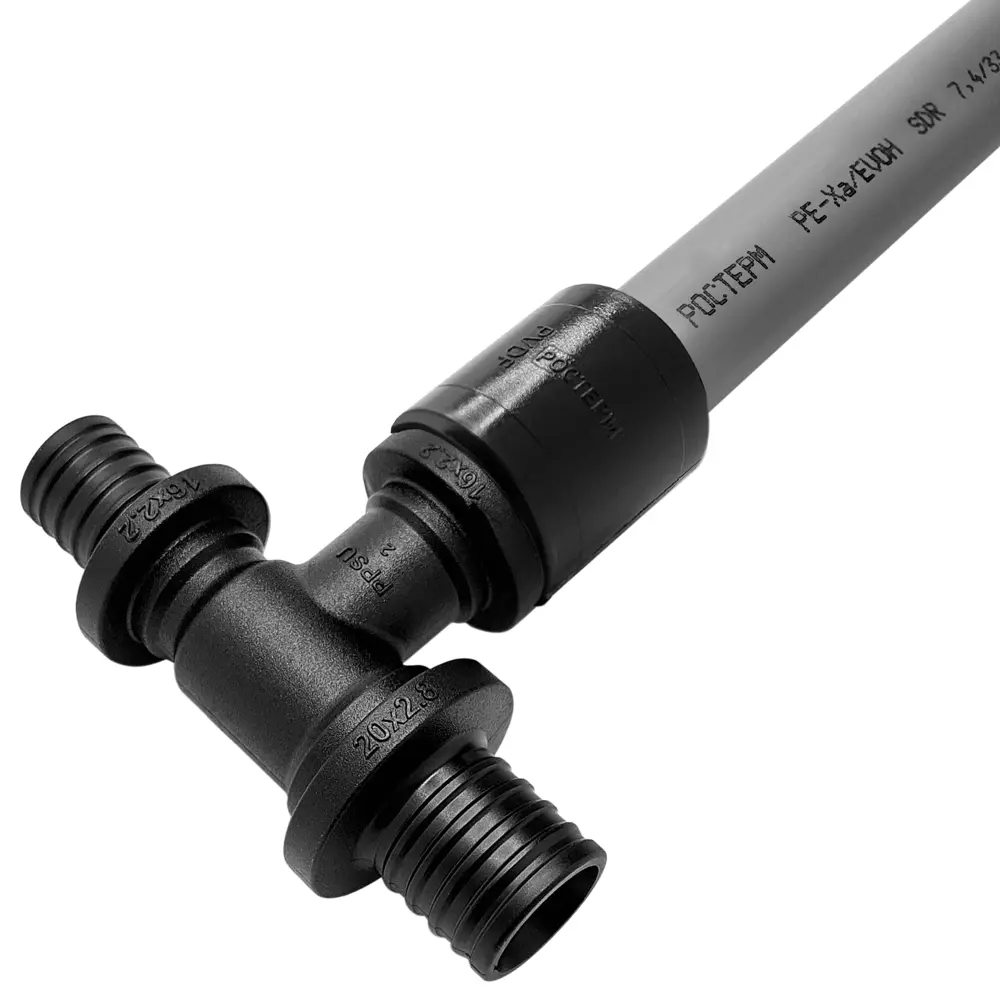 Тройник РОСТЕРМ 20 мм PPSU для систем отопления и водоснабжения 82107703 STLM-0019116 - Вид №4