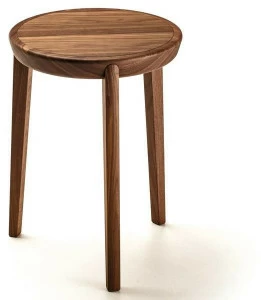 Very Wood Круглый деревянный журнальный столик Bellevue